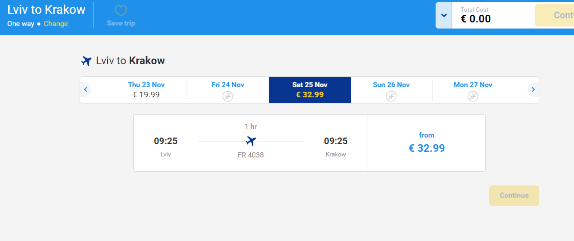Від 20 до 46 євро: перелік рейсів Ryanair та ціни на квитки з Києва та Львова фото 5