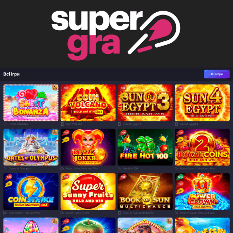 Онлайн-казино Super Gra