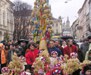 У центрі Львова встановили Різдвяного Дідуха