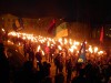 У Львові смолоскипним маршем відзначили день народження Бандери