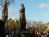 На Львівщині пошкодили пам`ятник Бандері