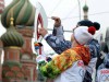 «Цирк» в Москві: Олімпійський вогонь згас вчетверте (відео)