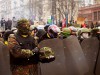 Чергова спроба розібрати барикаду біля Київради закінчилася невдачею