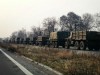 На околицях Донецька – колони військової техніки