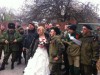 Чергове весілля терористів: камуфляжі, прапори РФ і «Новоросії», піца та горілка