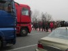 Працівники целюлозно-паперового комбінату блокували трасу «Київ – Чоп» (фото)