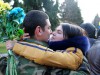 У Львові розцілували десантників, які повернулись з АТО (фото)
