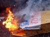 В Одесі спалили «труну Путіна»
