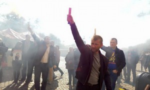 Активісти бойкотного руху пікетували «Альфа-банк» у центрі Львова