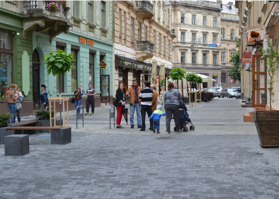 У Львові з’явилась ще одна пішохідна вулиця