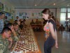 У Львові бійці АТО зіграли у шахи з сестрами Музичук