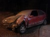 У Львові автівка загорілася після ДТП