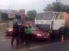 ДТП на Кульпарківській: таксі потрапило під МАЗ