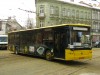 На вулиці Львова не виїхала половина автобусів