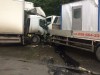 На Львівщині зіткнулися дві вантажівки