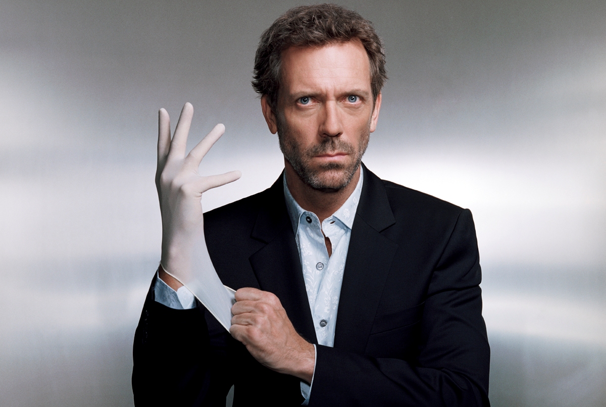 ca.2006 --- Hugh Laurie --- Image by © Justin Stephens/Corbis Outline