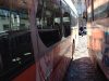 У центрі Львова не розминулись трамвай і маршрутка: автобус з потовченими вікнами