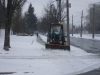 На вулиці Львова виїхала снігоприбиральна техніка