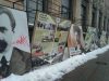 У центрі Києва сплюндрували виставку про українську революцію