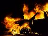 На Дрогобиччині вщент згорів автомобіль