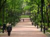 Комунальники прибирають парки Львова до Великодня