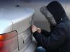 У Львові «на гарячому» спіймали серійного крадія номерних знаків