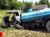 На Львівщині бензовоз потрапив в аварію