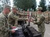 Першокурсники Академії сухопутних військ проходять посвяту на Яворівському полігоні