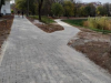 У парку «Горіховий гай» за понад мільйон відремонтували доріжку