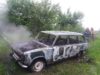 У Пасіках-Зубрицьких вщент згорів автомобіль