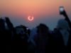 Сонячне затемнення «Вогняне кільце» у фото