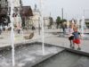 На площі Двірцевій запрацював новий фонтан