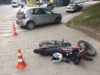 На вулиці Стуса під час ДТП постраждав 34-річний мотоцикліст