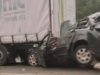 Біля Львова у ДТП загинув водій, автомобіль якого розчавило під фурою
