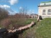 У Червонограді обвалилася частина муру Палацу Потоцьких