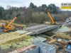 Транзитне кільце навколо Львова: триває будівництво моста через річку Желдець