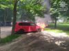 Через спеку у Львові загорілись два авто