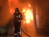 32 рятувальники гасили масштабну пожежу у шиномонтажі в центрі Львова