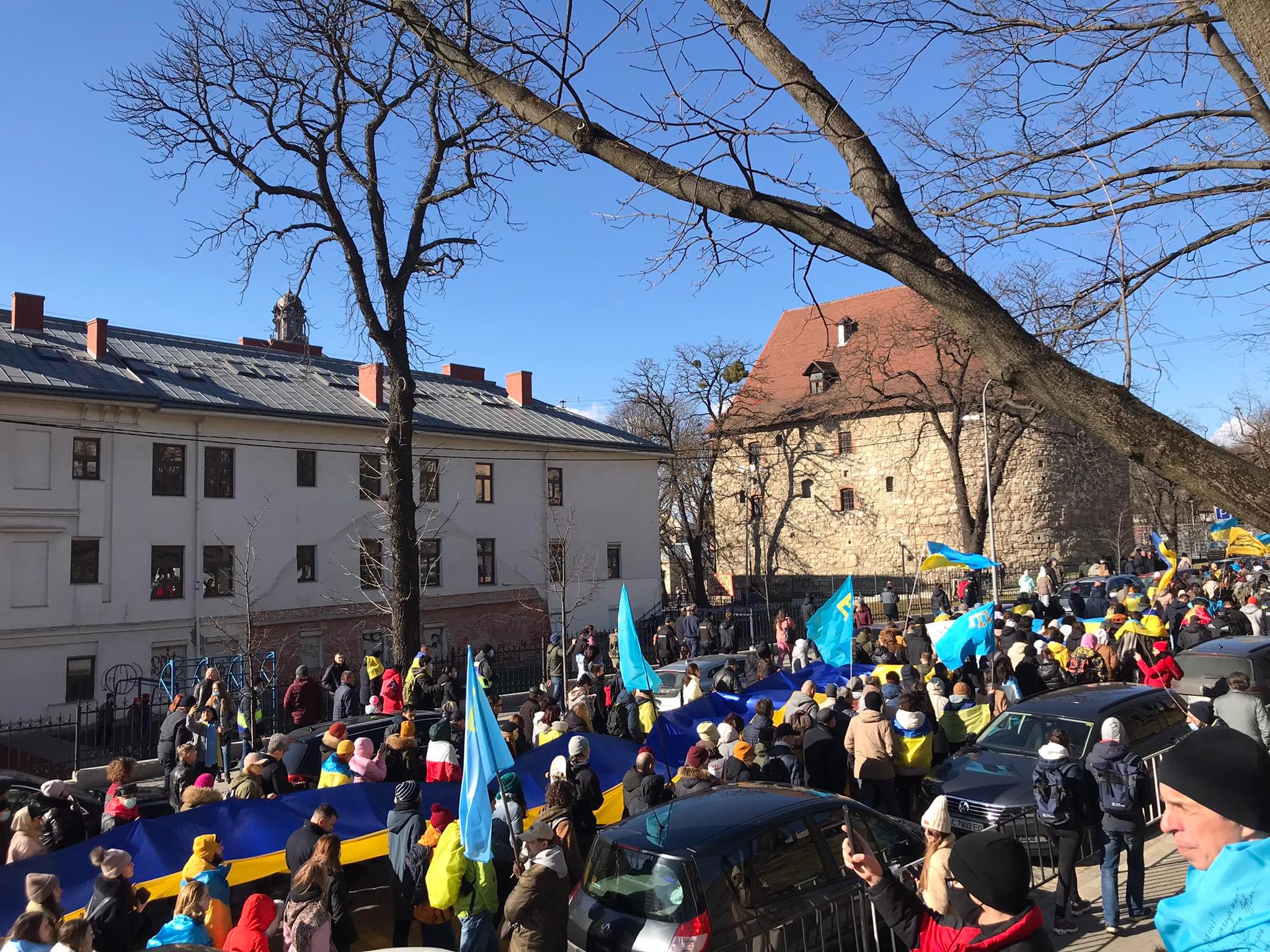 У центрі Львова пройшов Марш Єдності