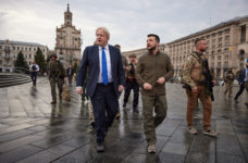 Джонсон із Зеленським влаштував прогулянку Києвом