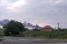 Вибухи в окупованому Криму: горить склад із боєприпасами
