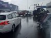 На об'їзній Львова зіткнулись п'ять авто: рух ускладнений