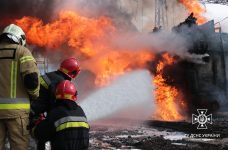 Як гасили пожежі на енергооб’єктах після російських «прильотів»