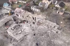Оприлюднили відео з наслідками ракетного удару по Львівщині