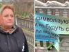 На Житомирщині парафіянка УПЦ МП зіпсувала меморіал вбитих росіянами дітей