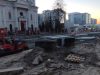 На вул. Шевченка вже монтують трамвайні плити і колії