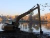 На Львівщині почали самовільне будівництво відпочинкового комплексу на березі річки