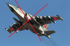 Біля Мар’їнки Сили оборони знищили ворожий Су-25