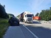 Неподалік Львова вантажівка зіткнулася з легковиком