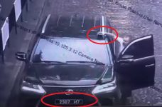 Орендар озера у Брюховичах їздить на Lexus із «мигалкою», що на ходу змінює номери